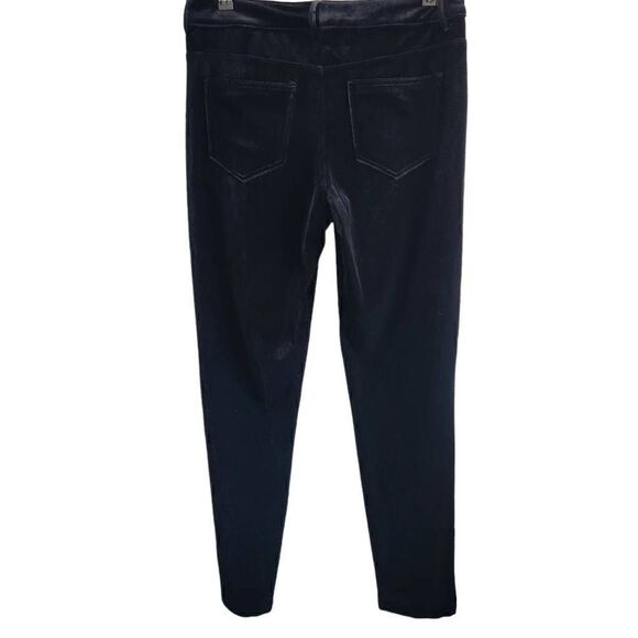 Nine West Mid Rise Velour Jeans Pants Size 10 - Picture 2 of 6